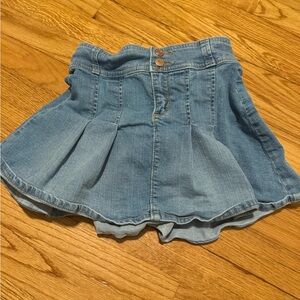 Abercrombie Kids Light Blue Denim Skirt